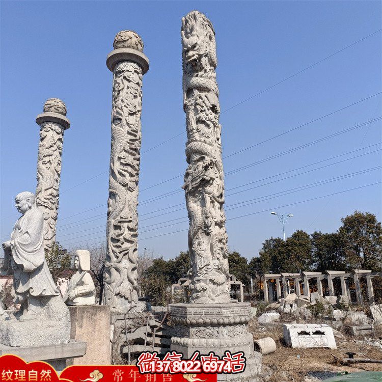 精美石雕文化庭院，欣賞絢麗景觀