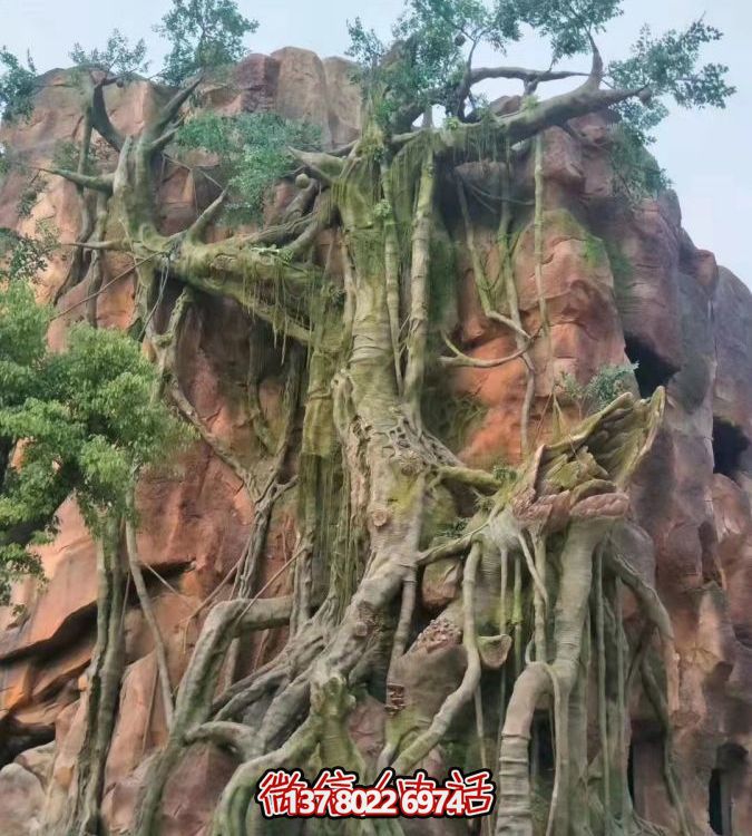 純天然石雕假山雕塑，為公園添彩添靈