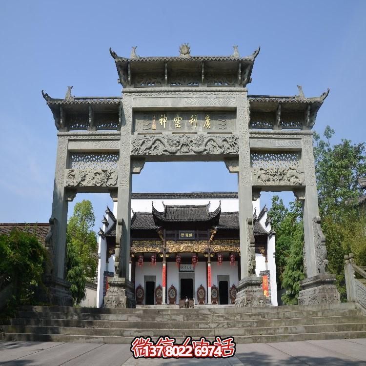 傳承中式文化，體驗大型石雕牌坊與雕塑的魅力
