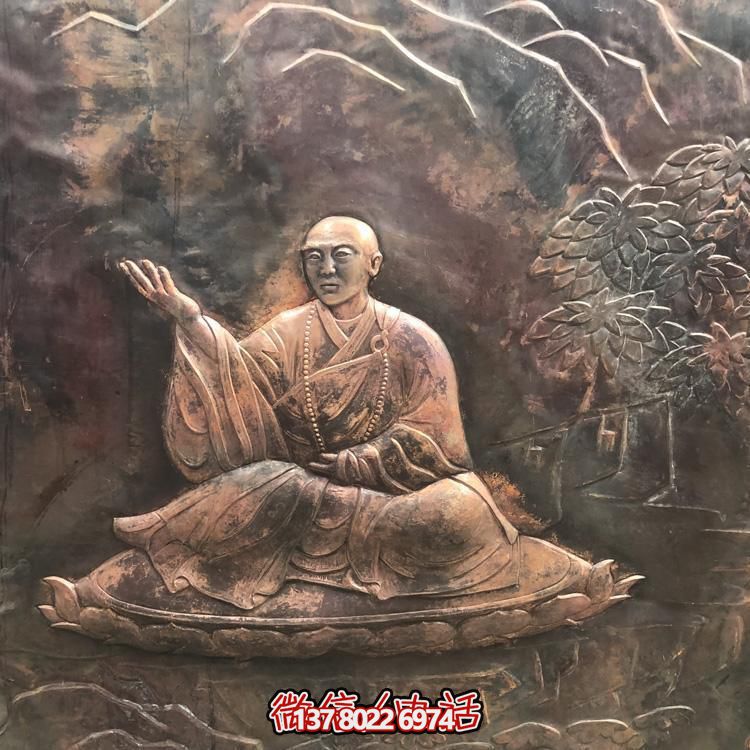 鑄銅觀音佛像浮雕壁畫(huà)，帶給大型寺廟儀式感的非凡氣派