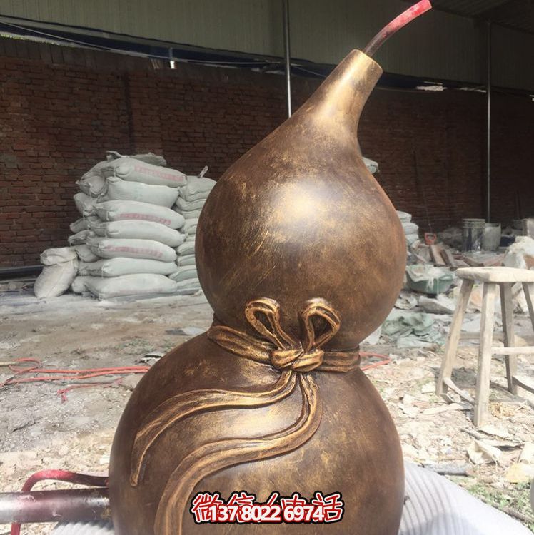萬(wàn)用銅雕葫蘆，集家居裝飾、鎮(zhèn)宅辟邪、雕塑藝術(shù)于一體