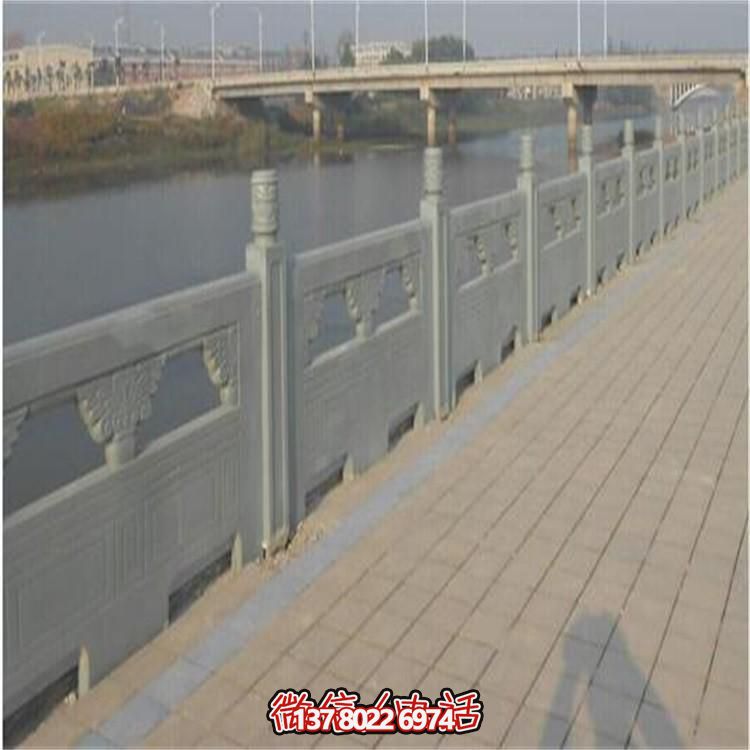 精美青石雕刻欄板，提升景區(qū)、寺廟、湖邊裝飾效果