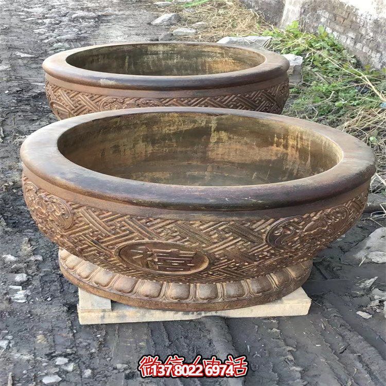 古典庭院魚(yú)缸，享受傳統(tǒng)文化的視覺(jué)盛宴