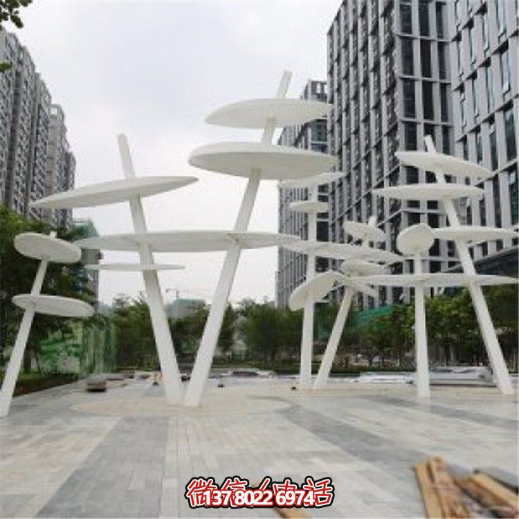 不銹鋼大型樹葉雕塑，為你的戶外景觀創(chuàng)造獨(dú)特的創(chuàng)意