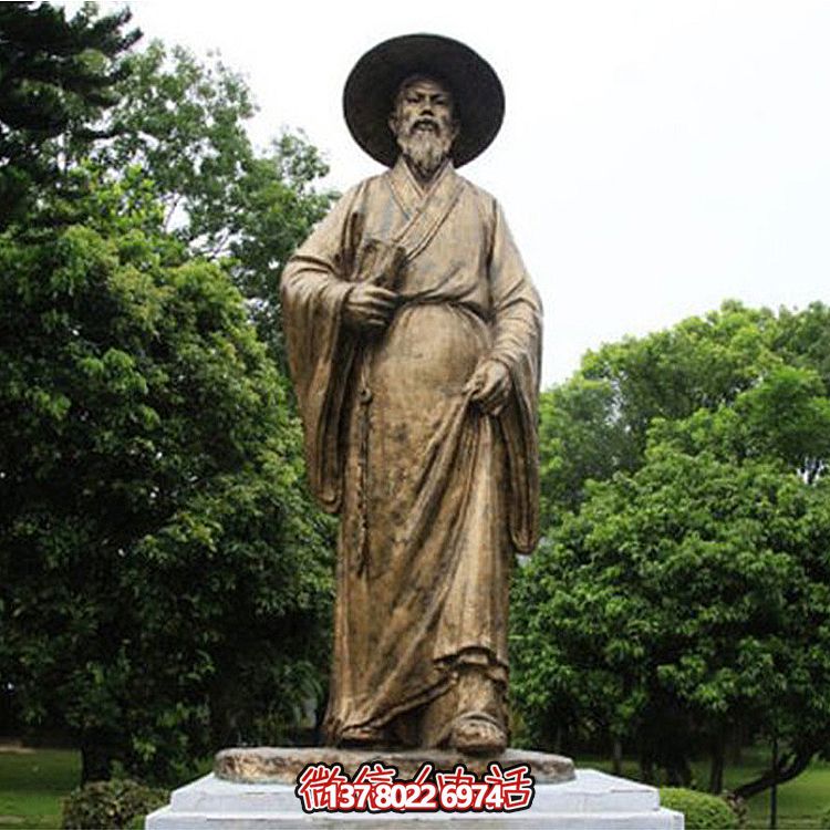 蘇軾銅雕像，贈(zèng)送中國(guó)歷史文化之精髓