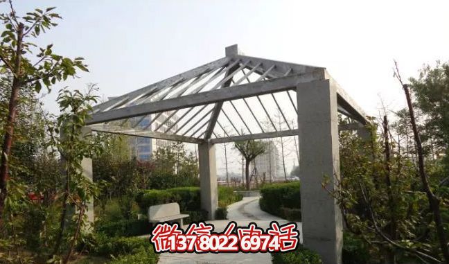 花崗巖石雕涼亭，點綴精彩的戶外空間