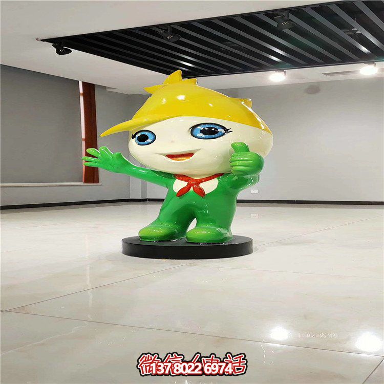 精致典雅的玻璃鋼雕塑公仔，營(yíng)造浪漫優(yōu)雅的商場(chǎng)戶外景觀