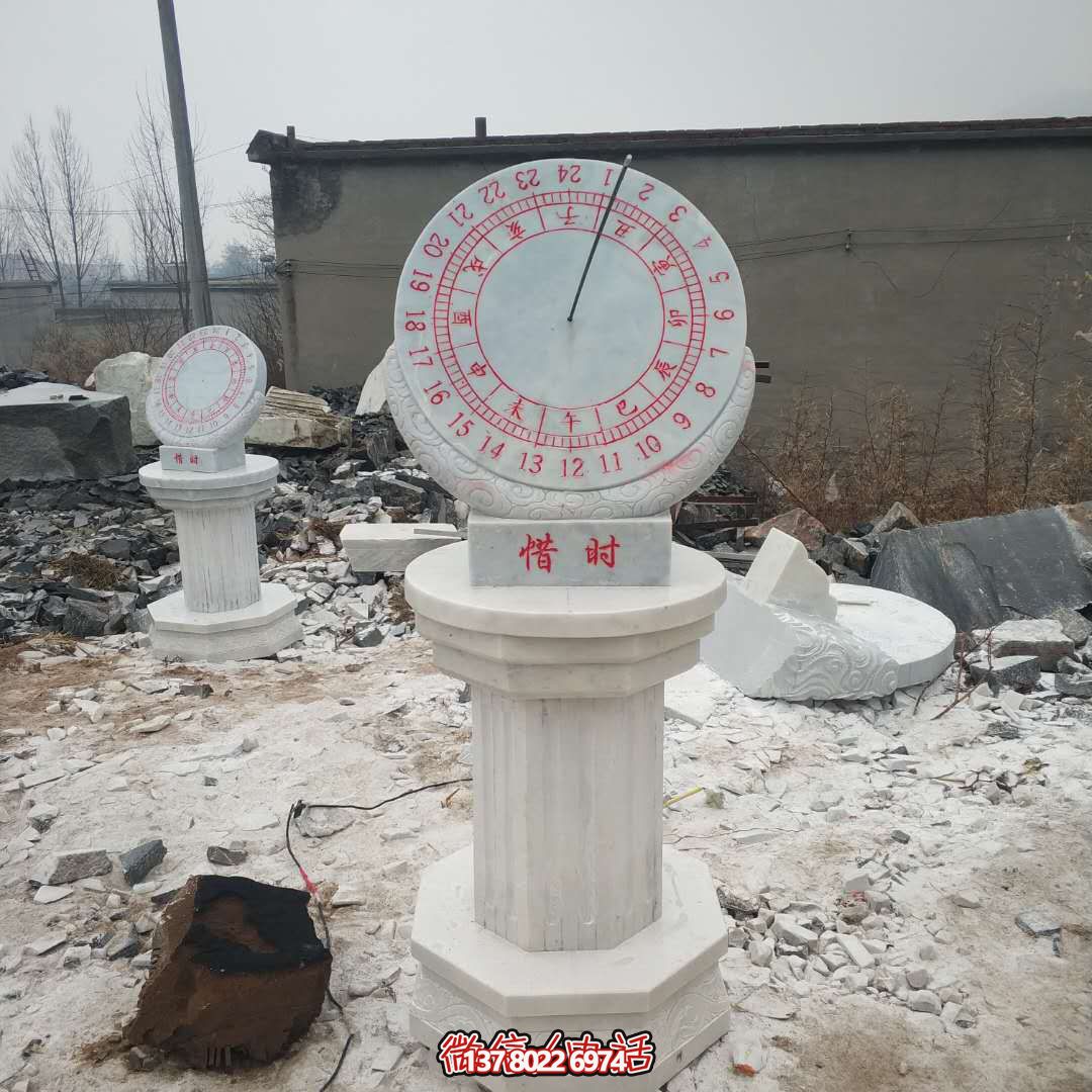 石質(zhì)日晷雕塑，讓景區(qū)更加創(chuàng)意美觀！