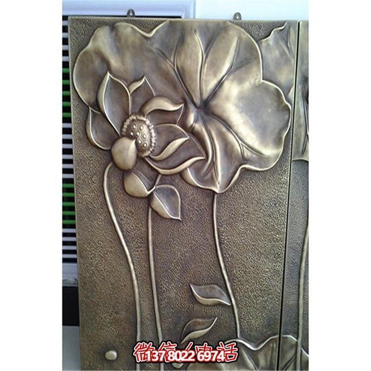 品質生活，精致家居——荷葉荷花系列銅雕擺件