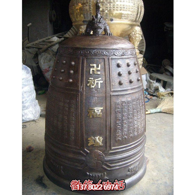 祈福之旅，新大銅鐘雕塑景觀園林