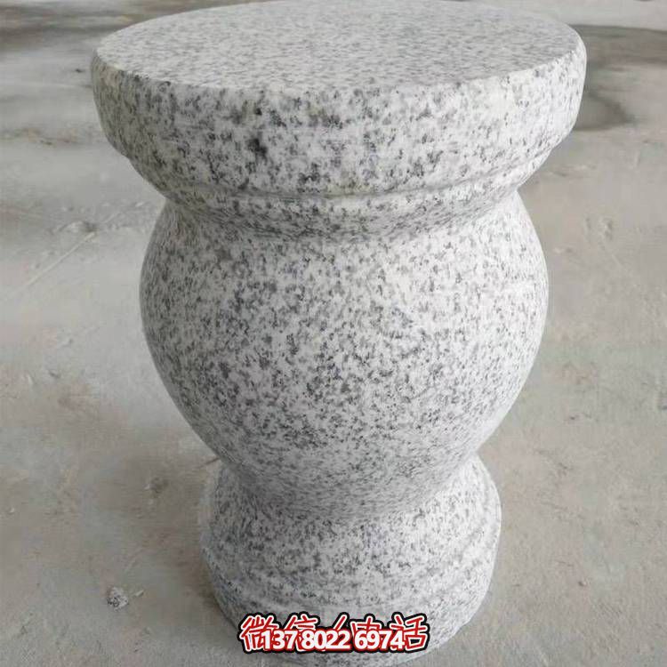 天然花崗巖圓鼓石凳，為您的庭院添彩