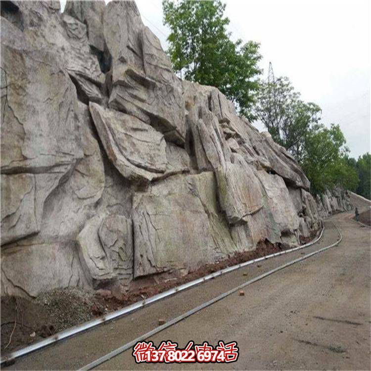 美輪美奐的景觀石，改善戶外街道路邊大型景觀