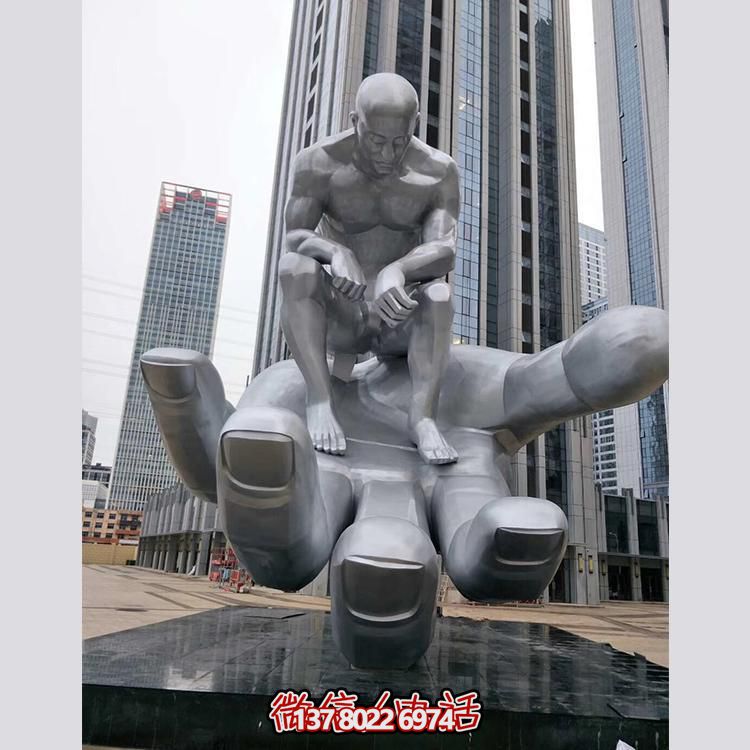 大型不銹鋼創(chuàng)意人物景觀雕塑——鐫刻在商業(yè)街、商業(yè)廣場的精美絕倫