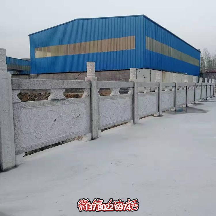 大理石護欄雕塑，為您的戶外河道增添美觀