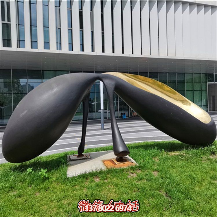 抽象不銹鋼景觀擺件，為你的廣場和公司添上創(chuàng)意色彩