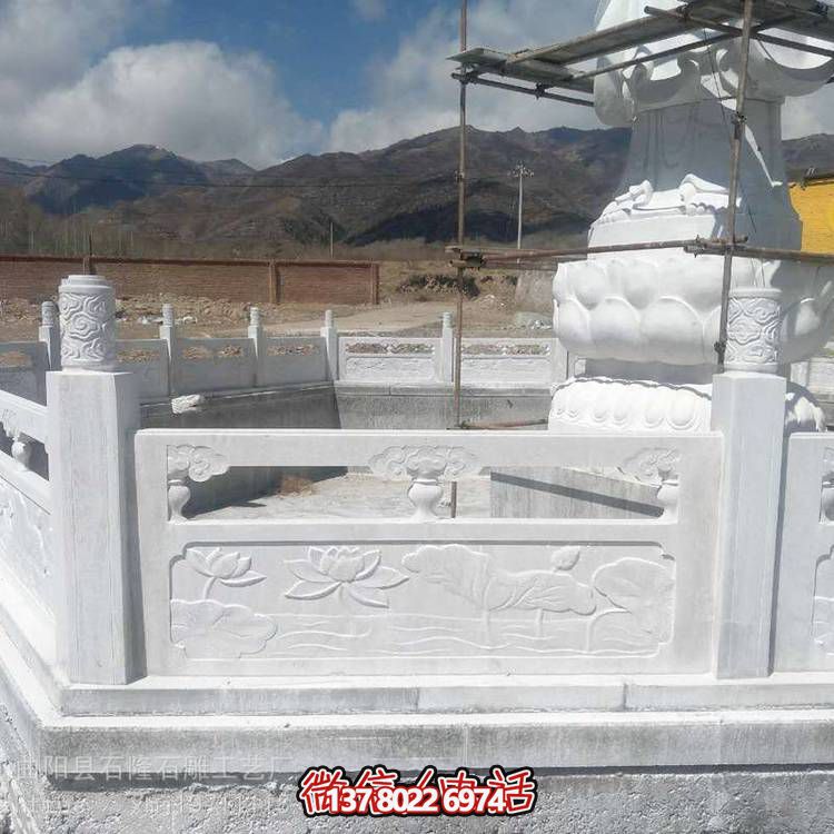 大理石欄桿雕塑，為公園、戶外景區(qū)增添優(yōu)雅氣質(zhì)