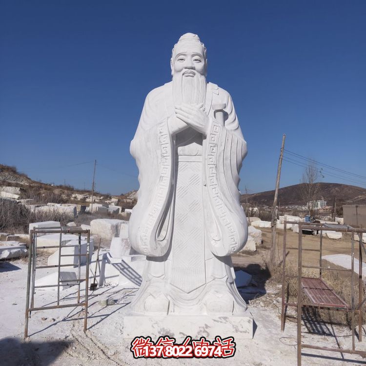 漢白玉雕塑——傳承歷史文化，喚起名人記憶