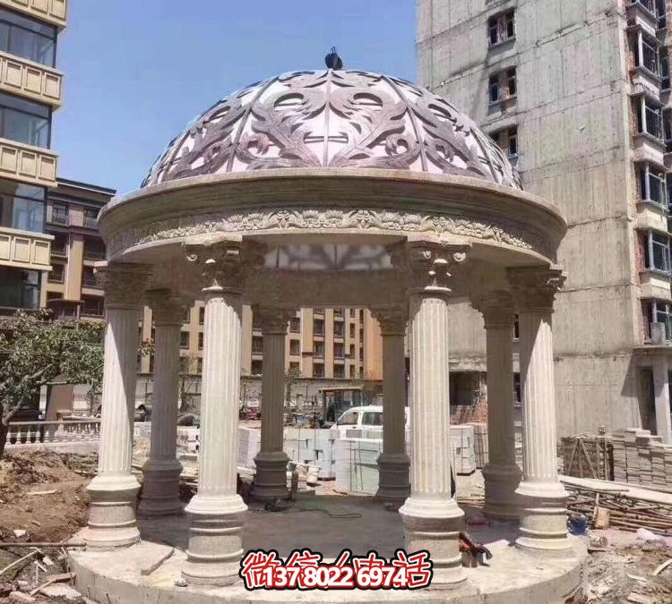 歐式羅馬涼亭，營造優(yōu)雅小區(qū)花園