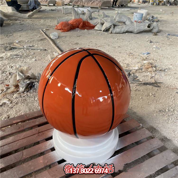 仿真玻璃鋼雕塑一款融入公園、校園、體育館的創(chuàng)意體育裝置