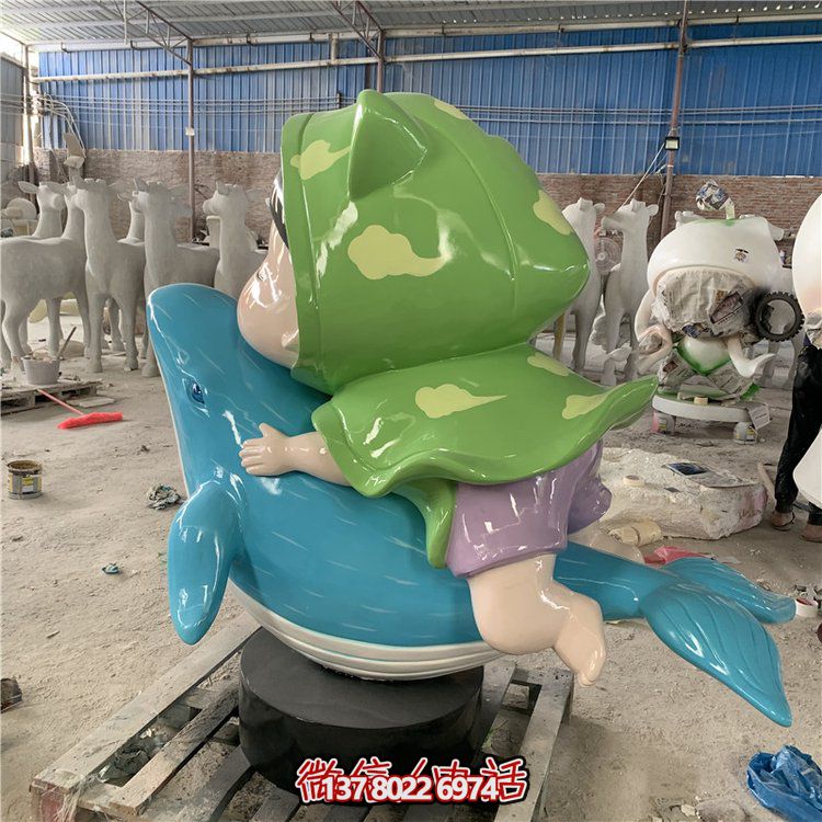 潮流玻璃鋼卡通擺件，點亮您的家居景觀