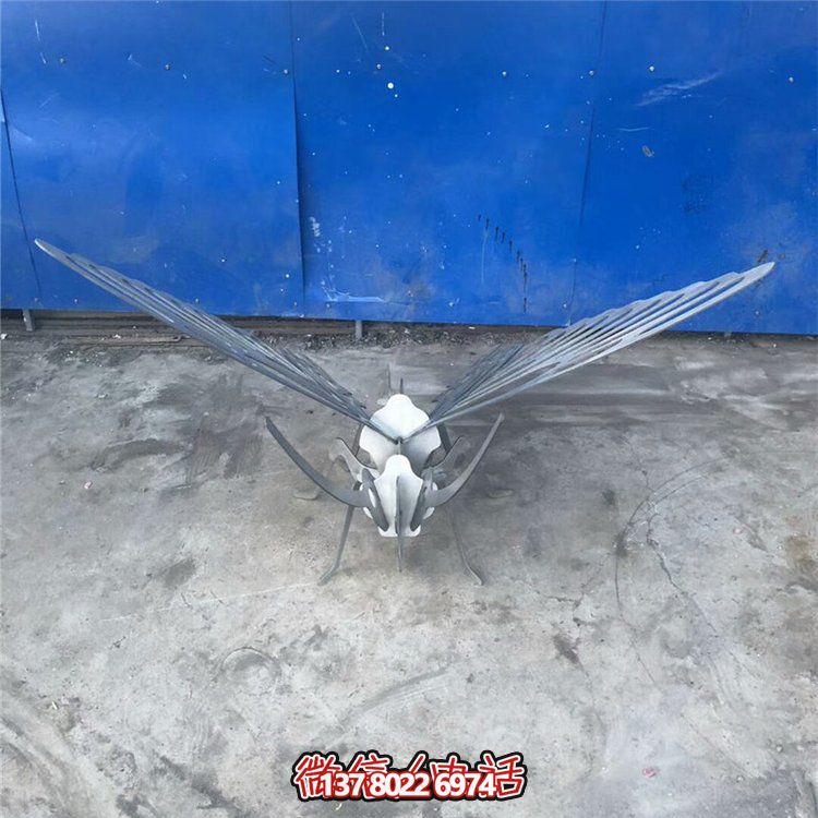 不銹鋼蝴蝶雕塑，點綴你的園林戶外空間