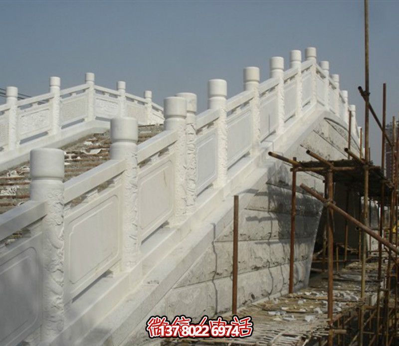 漢白玉欄桿，提升城市廣場(chǎng)拱橋風(fēng)采