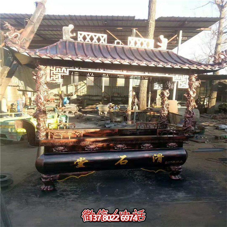 獨(dú)特創(chuàng)意銅雕香爐，讓你體驗(yàn)寺廟式神秘雕塑感受