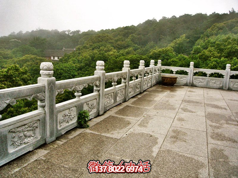 穿越古典，現(xiàn)代與古老相結(jié)合大理宮殿陽臺戶外石欄桿之旅