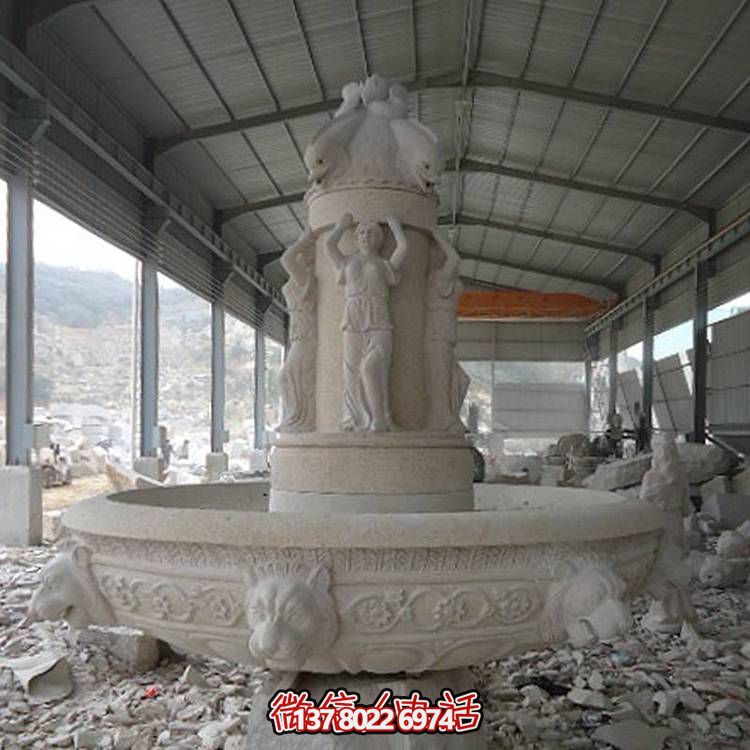 大理石石雕水景噴泉，裝點你的庭院、園林景觀