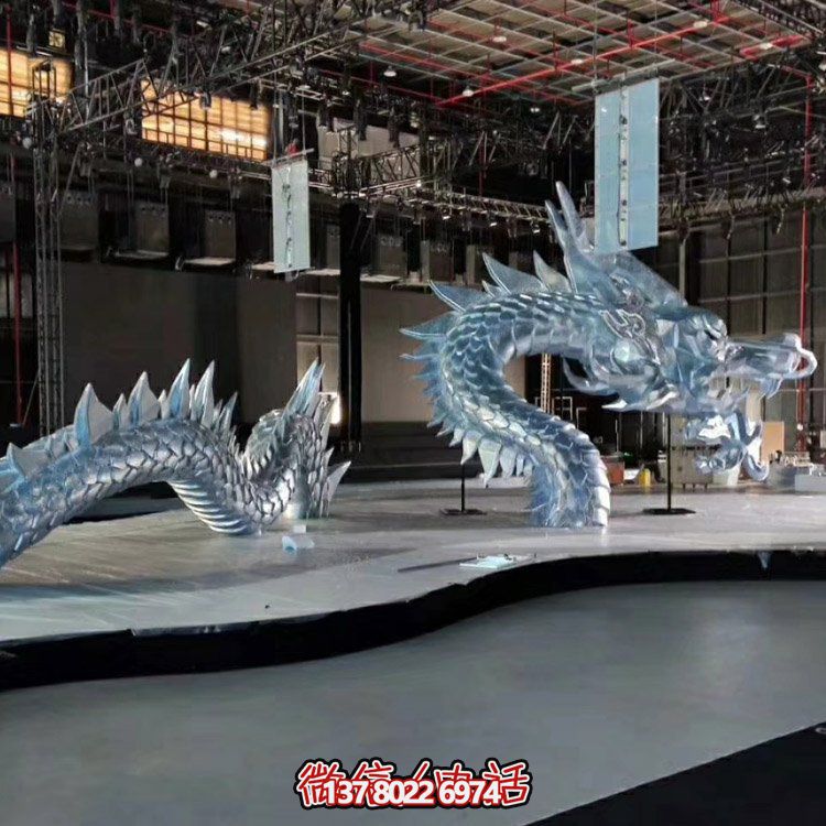 創(chuàng)意玻璃鋼龍雕塑，點(diǎn)亮景觀園林