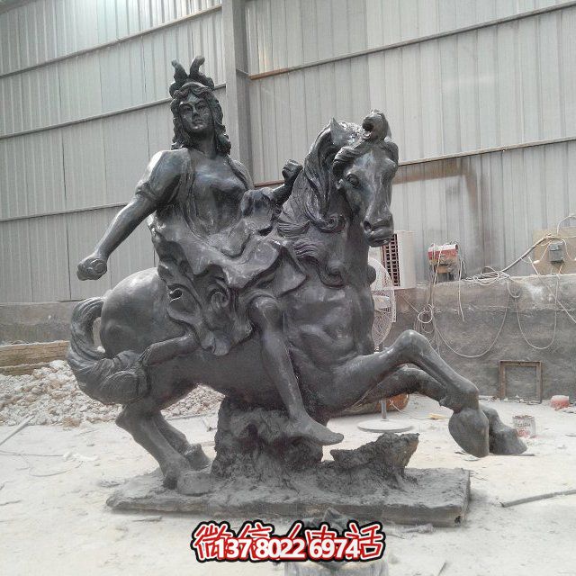 西方風(fēng)格玻璃鋼雕塑，打造精美景觀