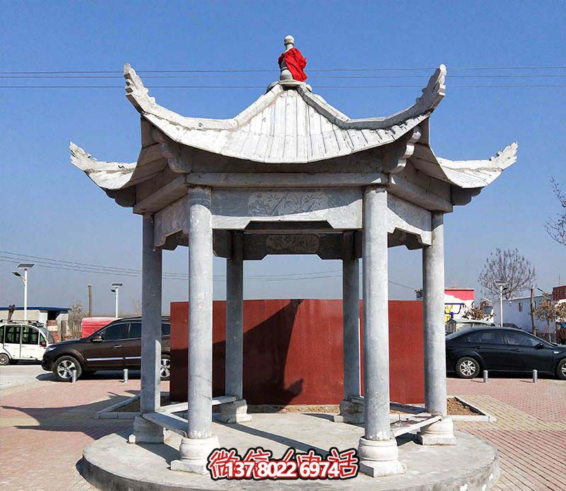 精致大理石涼亭，點(diǎn)綴完美小區(qū)廣場(chǎng)