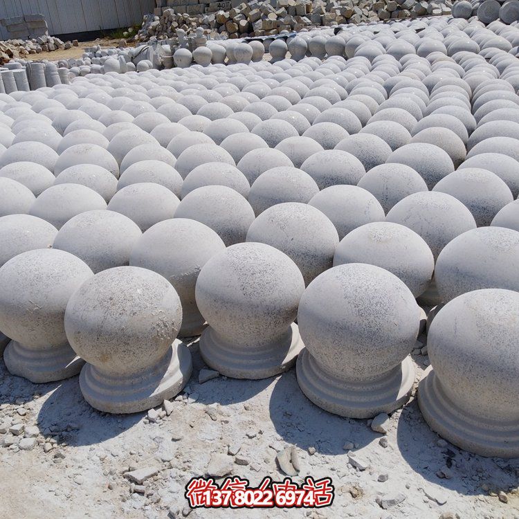 大理石砂石車止，美化園林戶外公園