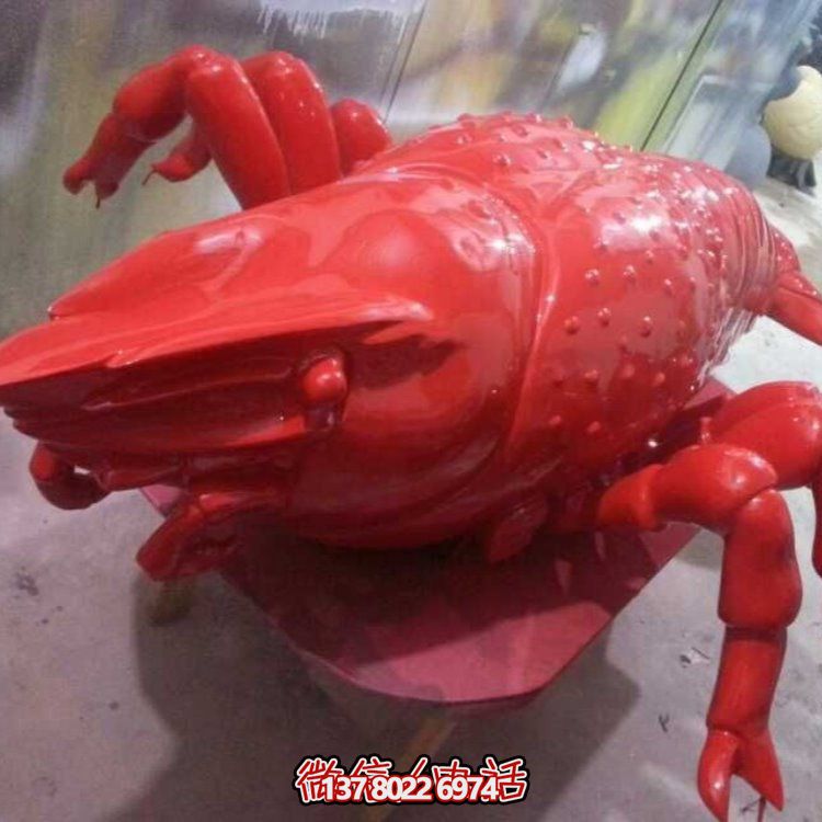 大型龍蝦雕塑裝飾品，點(diǎn)綴飯店、酒店門口