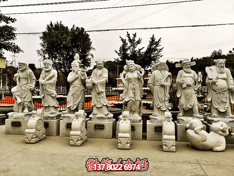 游覽大理古城，欣賞至尊神佛石雕八仙雕塑