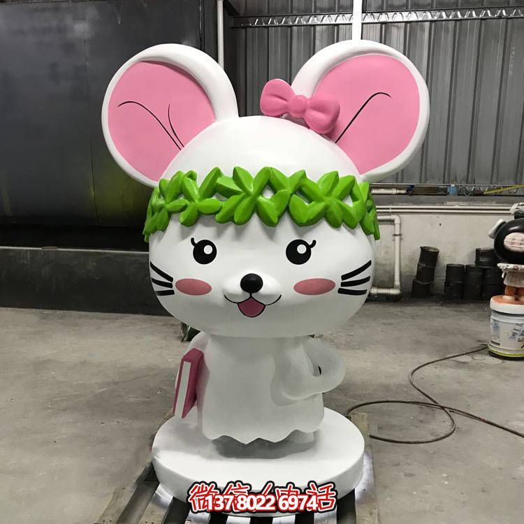 玻璃鋼制動(dòng)物景觀擺件，專為幼兒園兒童打造