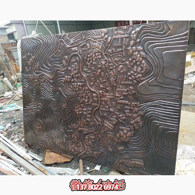 精致雅致的園林景觀浮雕、壁畫(huà)及雕塑裝置的完美結(jié)合