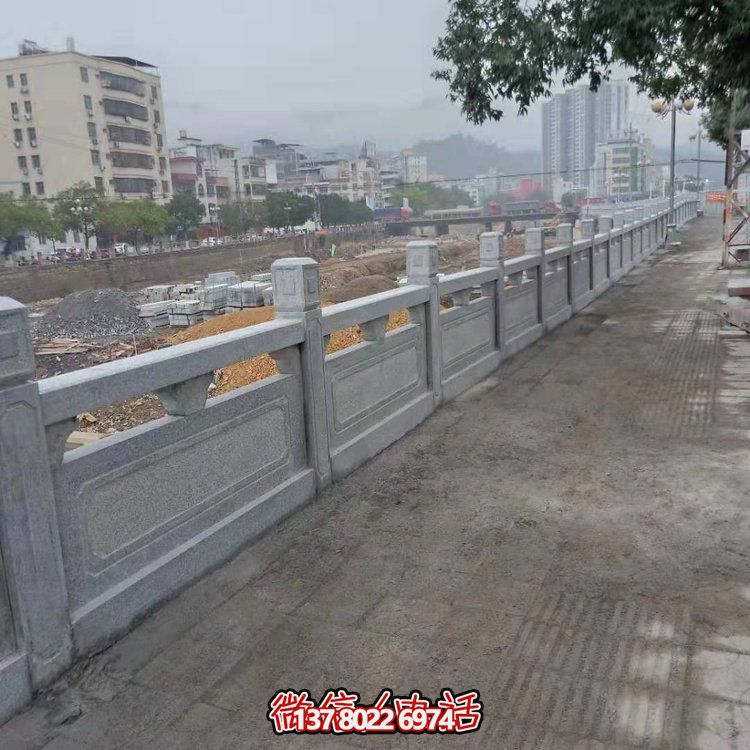 精美大理石雕塑圍欄，美化您的城市河道