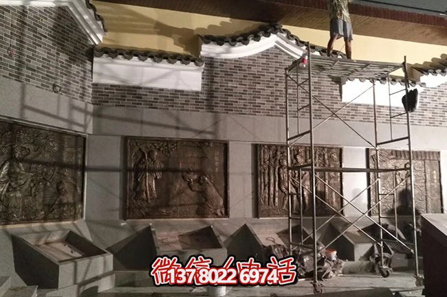 二十四孝系列室內(nèi)裝飾浮雕壁畫(huà)