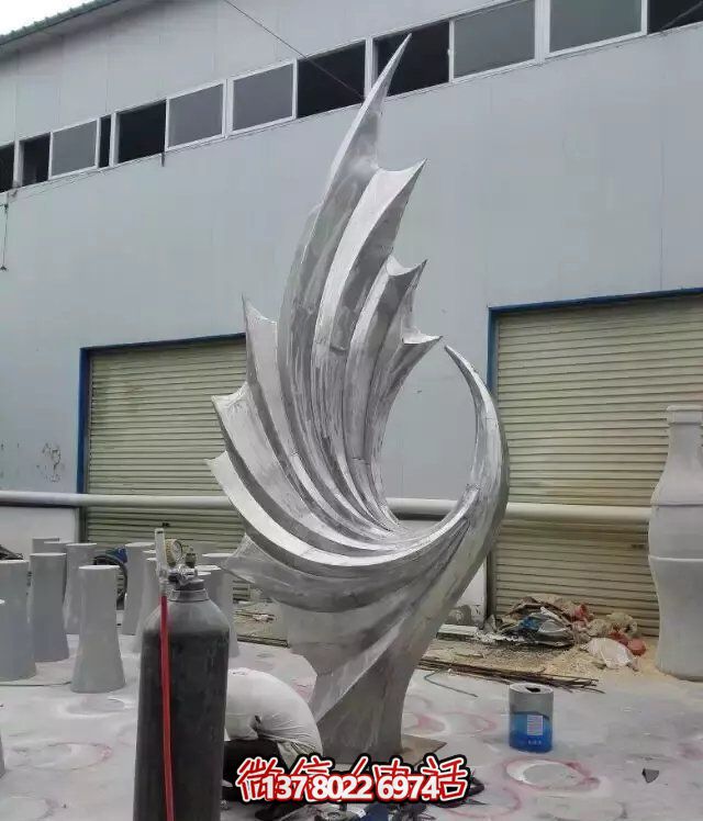 公園戶(hù)外園林景觀抽象藝術(shù)鳳凰雕塑