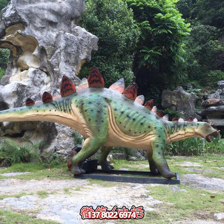 劍齒龍，玻璃鋼仿真恐龍仿生雕塑