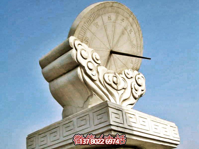 景區(qū)石雕戶外大型大理石計(jì)時器日晷雕塑 景區(qū)石雕戶外大型大理石計(jì)時器日晷雕塑