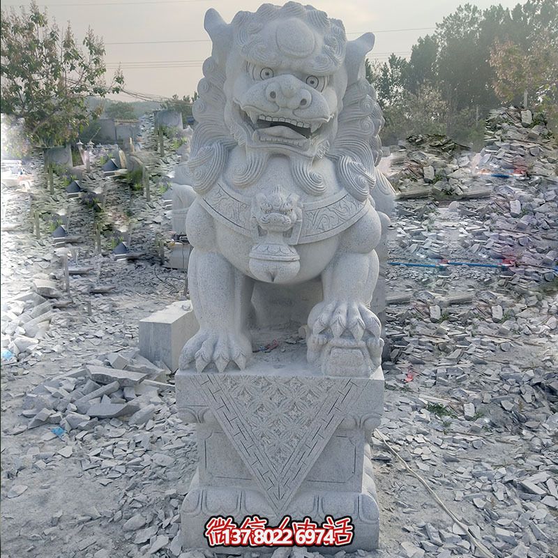 公園大型仿真動(dòng)物青石石雕獅子雕塑 公園大型仿真動(dòng)物青石石雕獅子雕塑