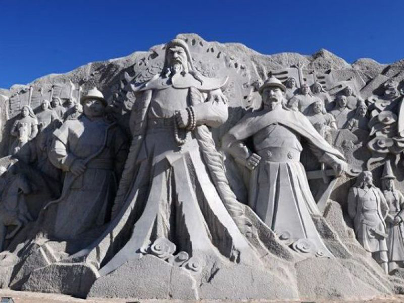 廣場(chǎng)人物石材群雕 廣場(chǎng)人物石材群雕